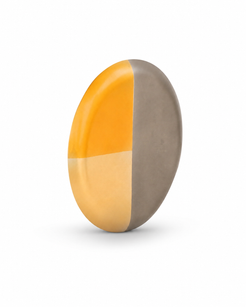 Brass Tricolor Decorative Plate