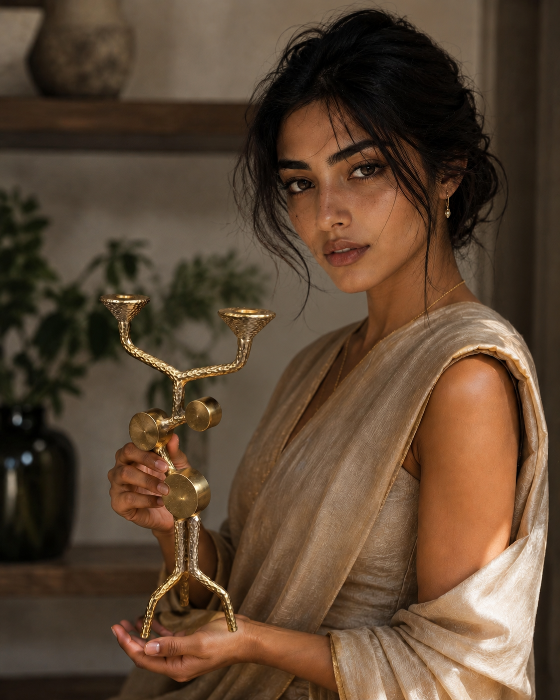 Handcrafted Candleabra