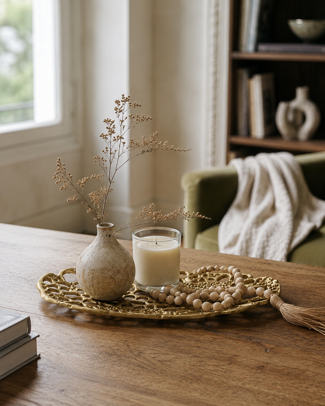 Oval Amoeba centerpiece(Small)
