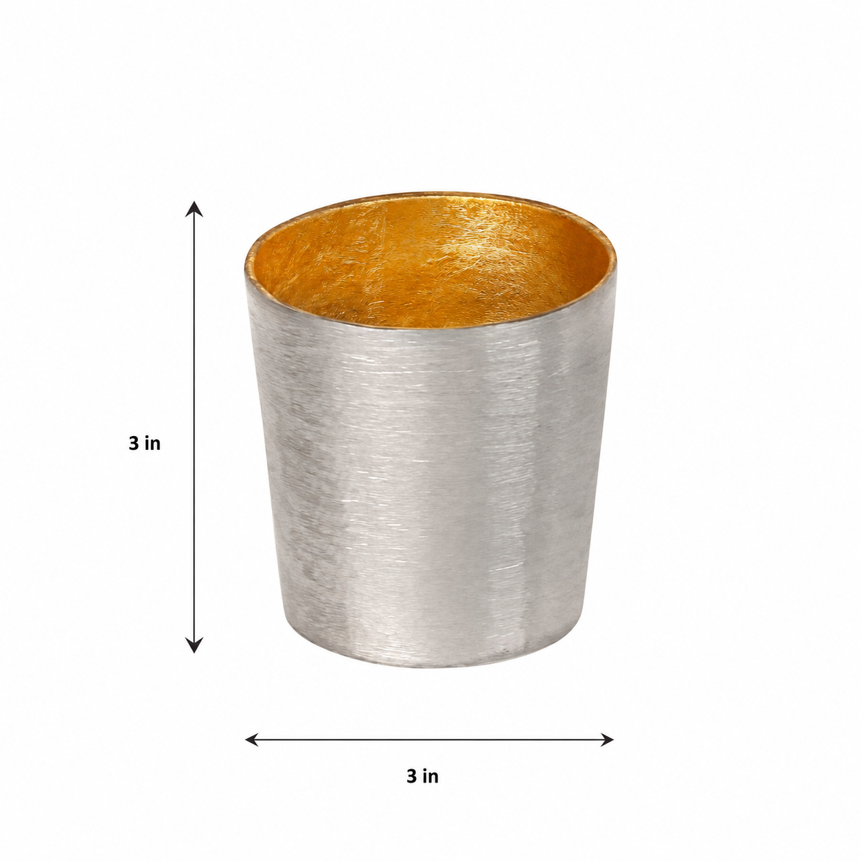 Pure Tin Cup 250 ML