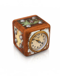 Reclaimed Wood Dice Clock