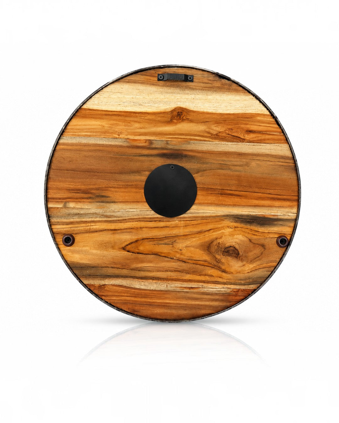 Natural Teak Wood Clock