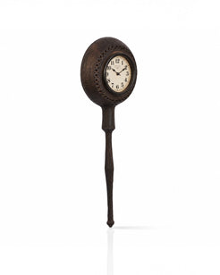 Recycled Iron Spoon Clock