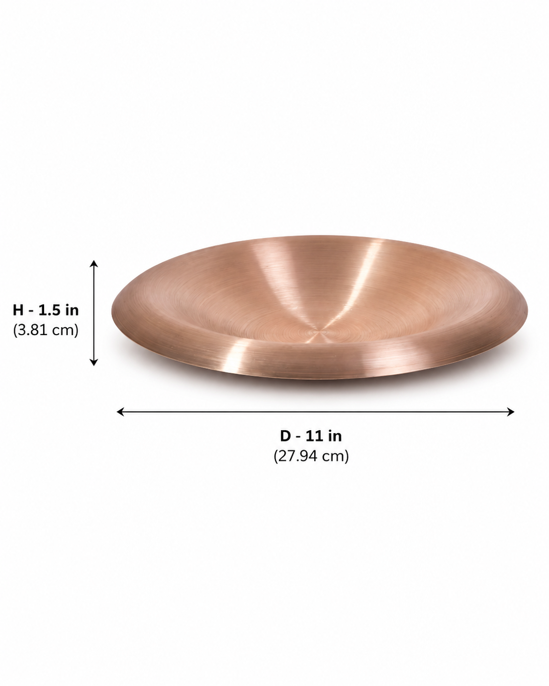 Condiment Bronze Plate