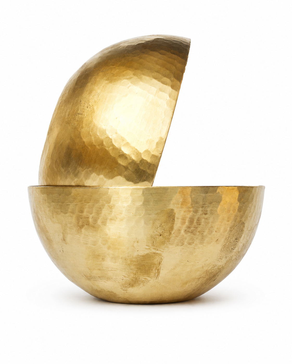 Brass Bowl Round Set of 2, 360 ML