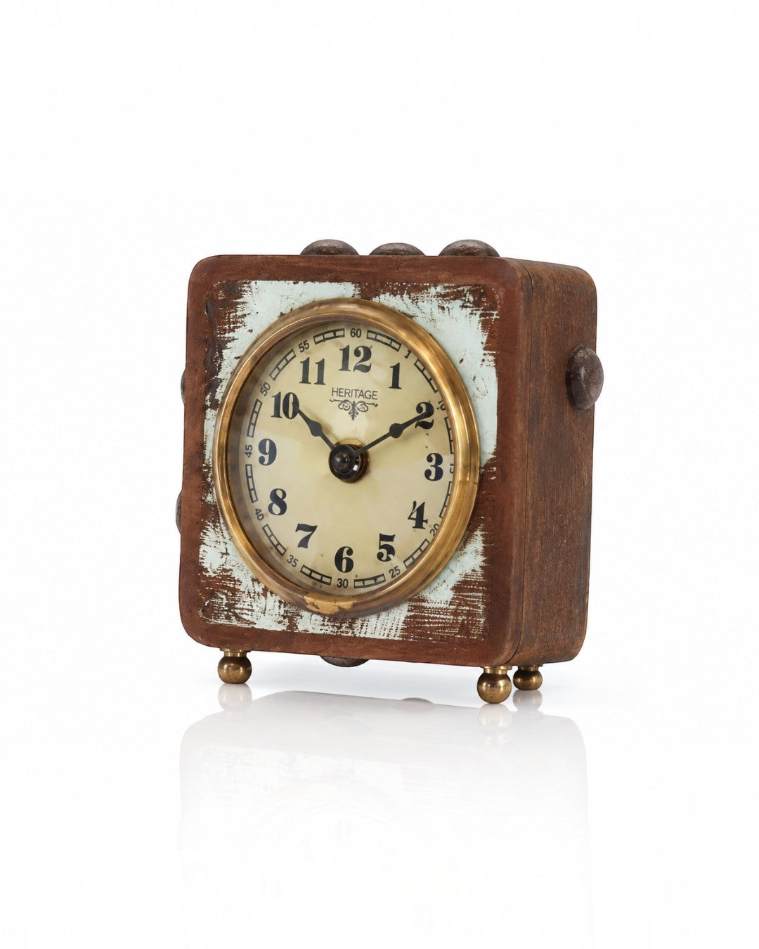 Reclaimed Wood Dice Clock