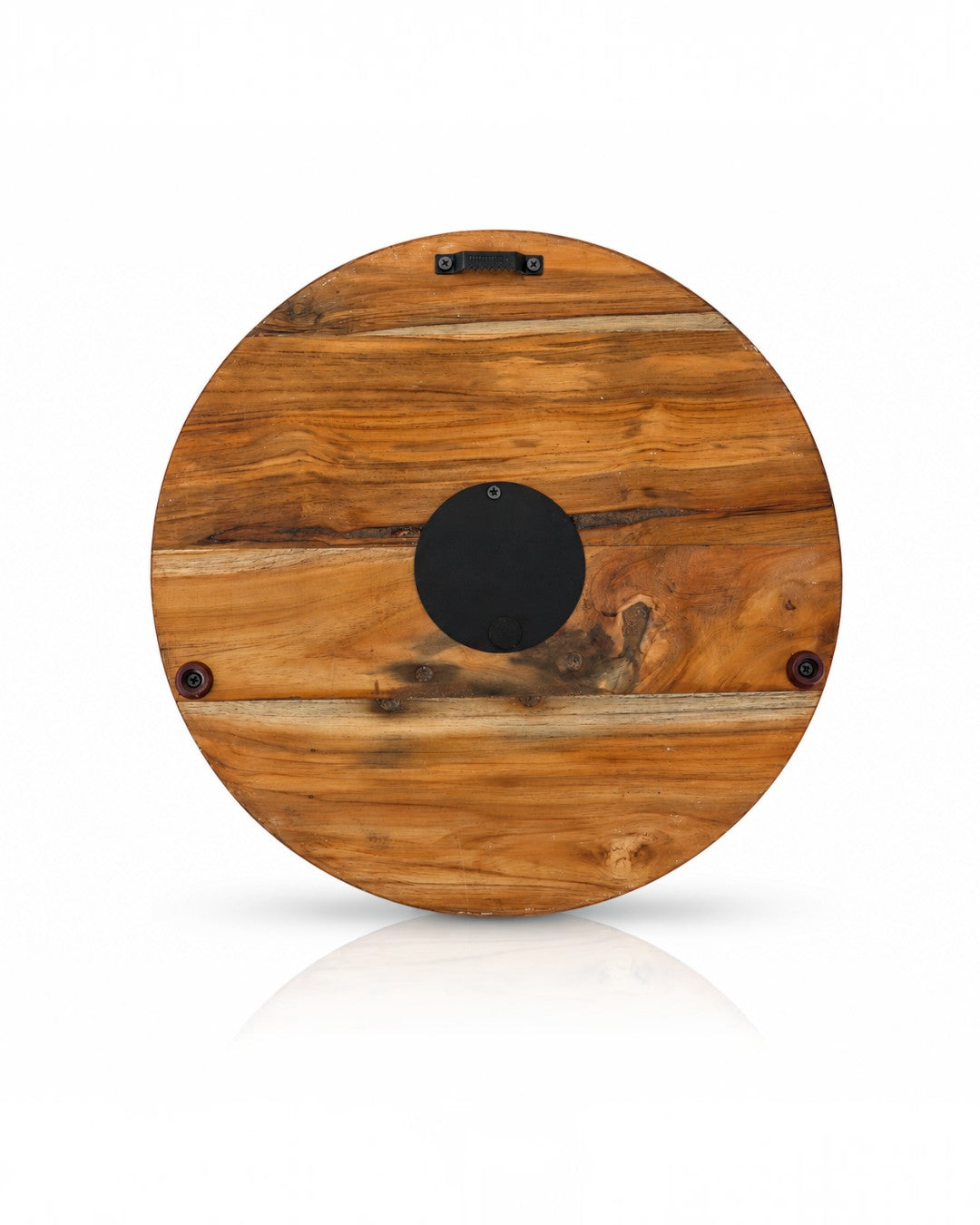 Teak Wood Roman Clock