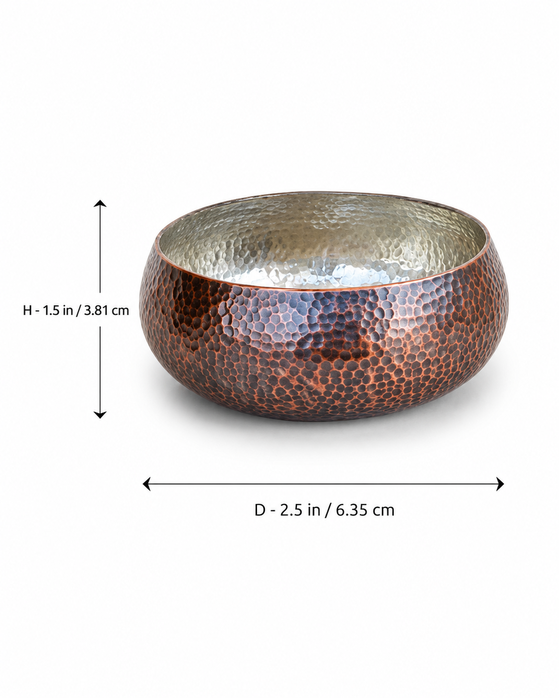 Traditional Small Copper Bowl 150 ML