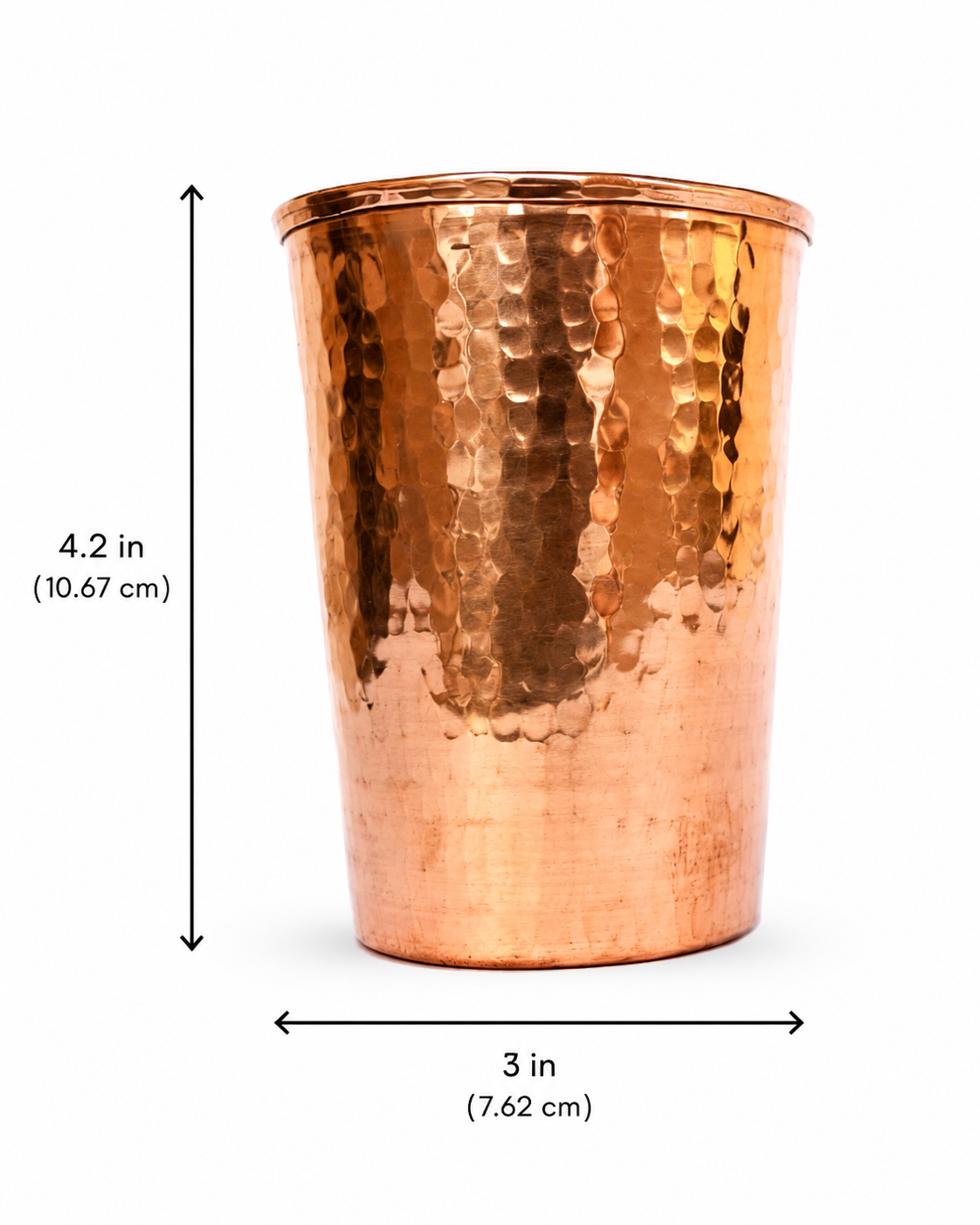 Extra Shot Copper Glass Set of 2, 90 ML