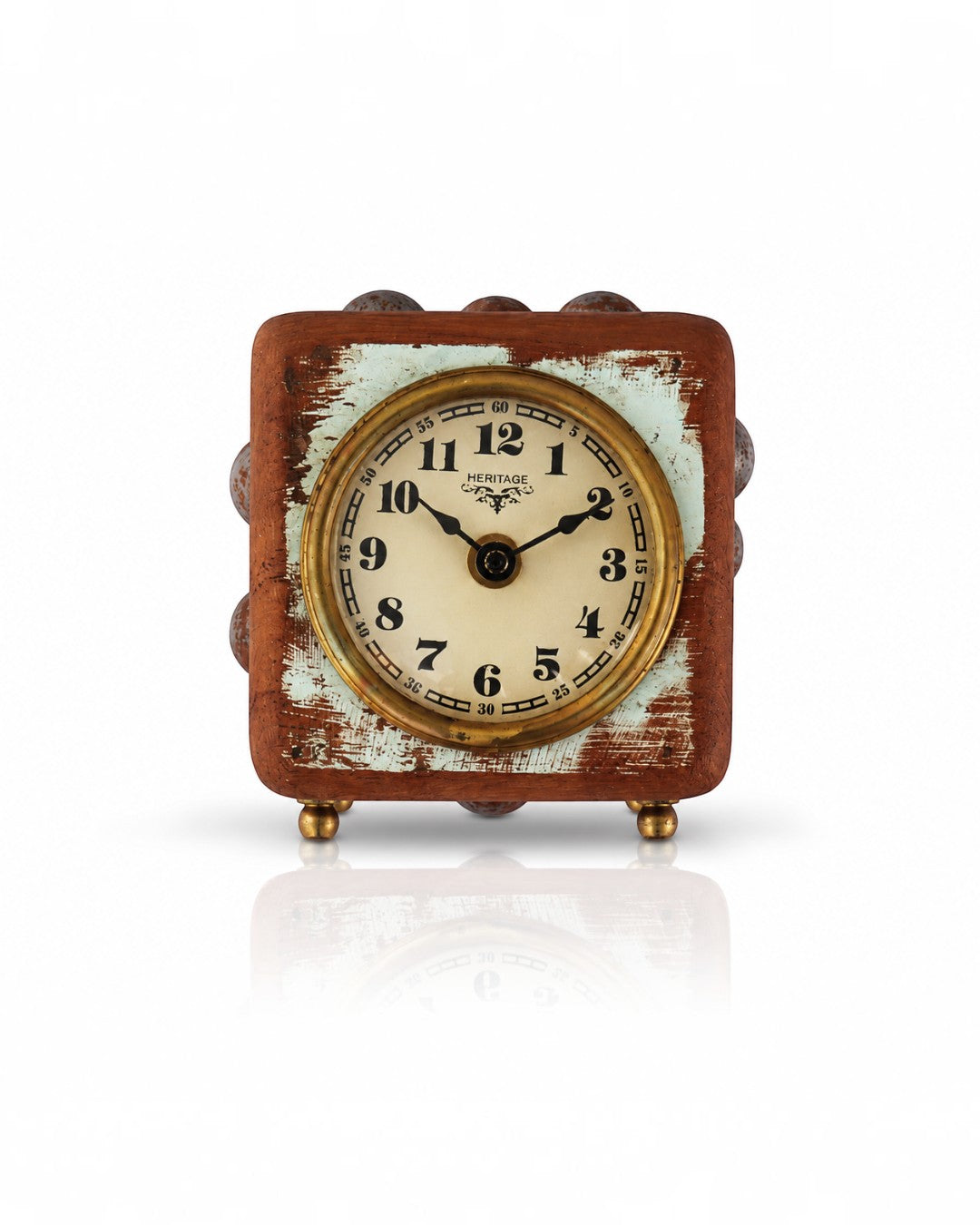 Reclaimed Wood Dice Clock