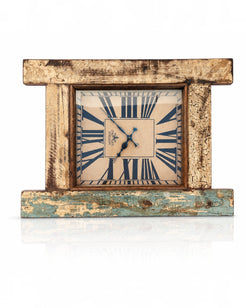 Reclaimed Wood Rectangular Clock