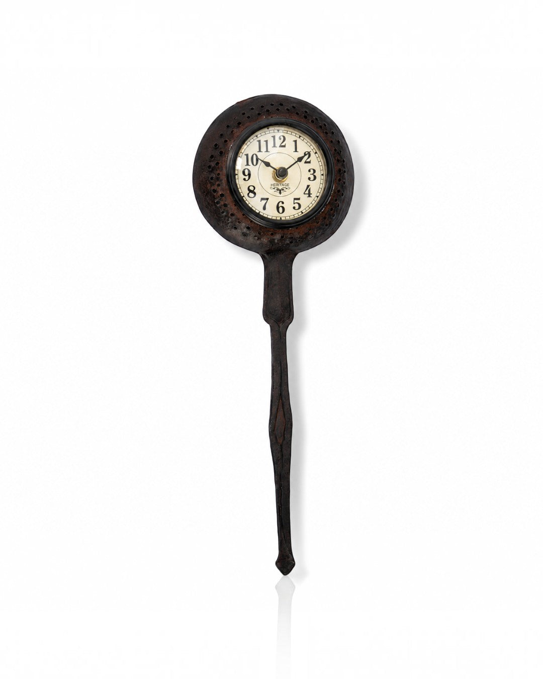 Recycled Iron Spoon Clock