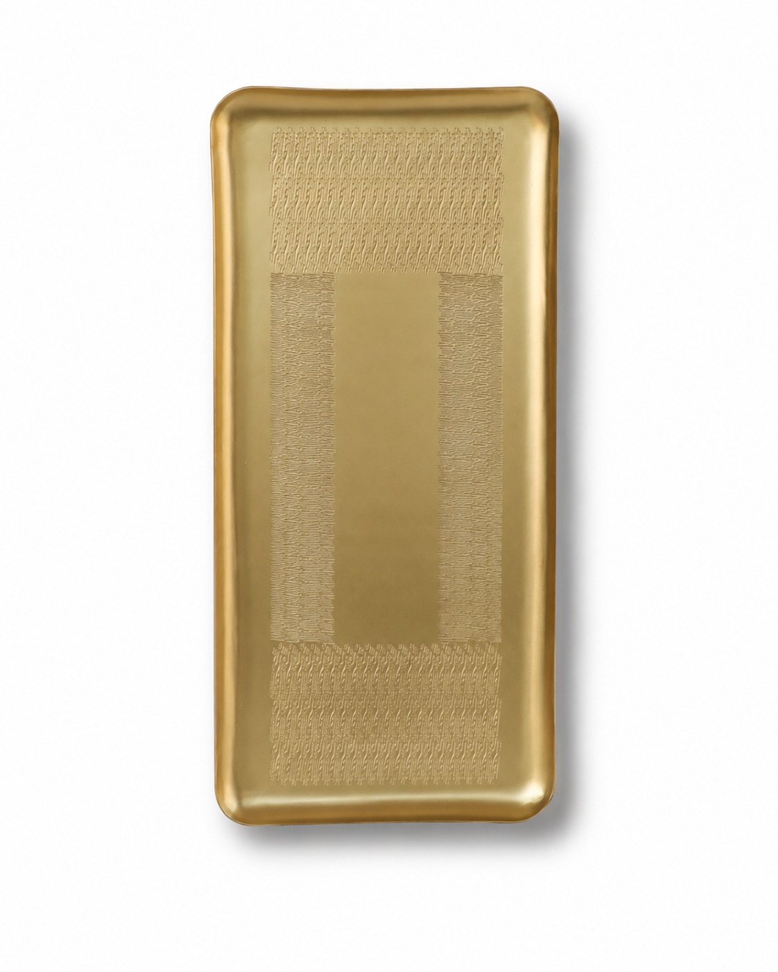 Long Hand Etched Tray