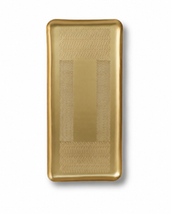 Long Hand Etched Tray