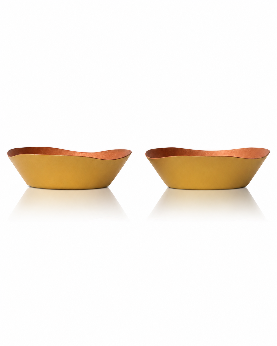 Handmade Copper Tea-Light set of 2