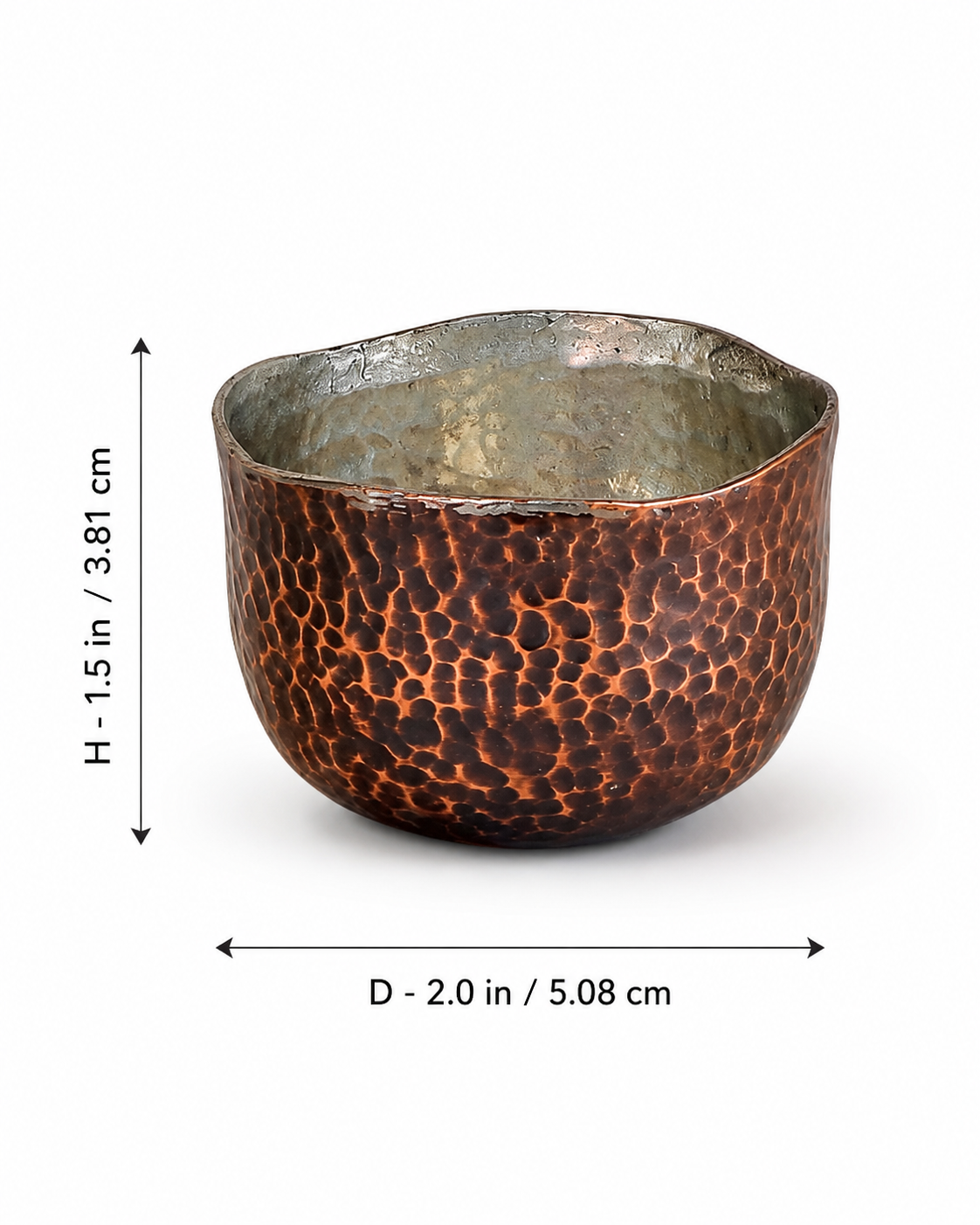 Copper Sake Cup, 80 ml