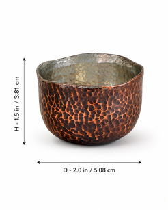 Copper Sake Cup, 80 ml