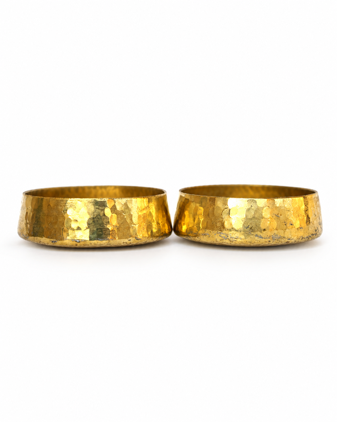 Brass T Light (Set Of 2)