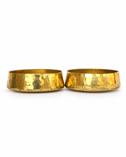 Brass T Light (Set Of 2)
