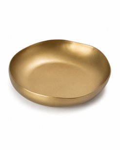 Hand Hammered Brass Centerpiece Bowl (Large)