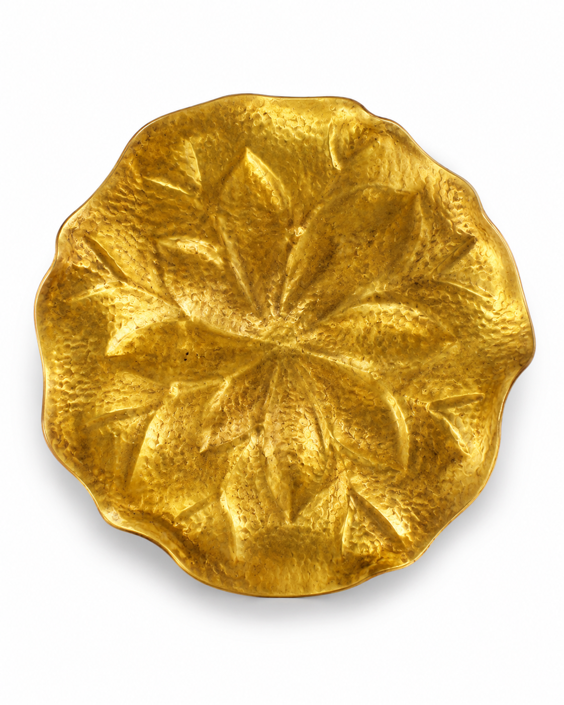 Brass Art Deco Tray
