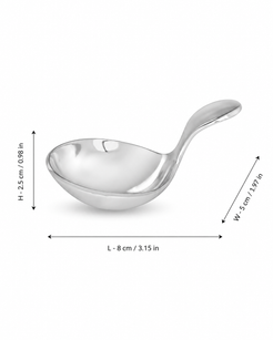 Tea Scoop Silver Plating