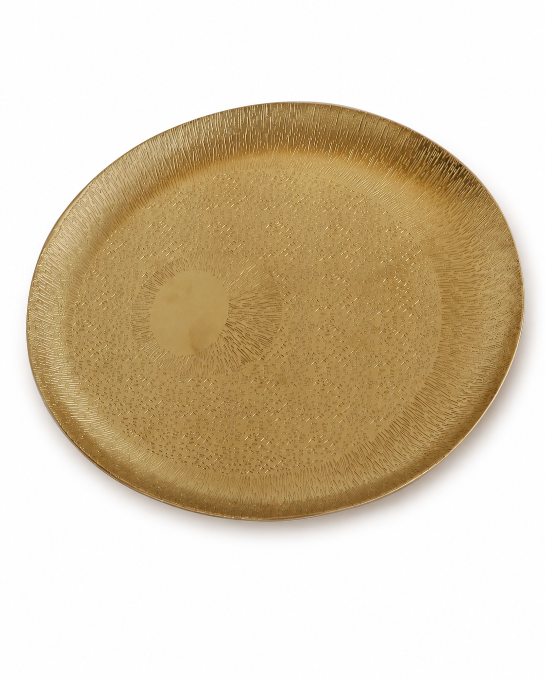 Round Etched Plate