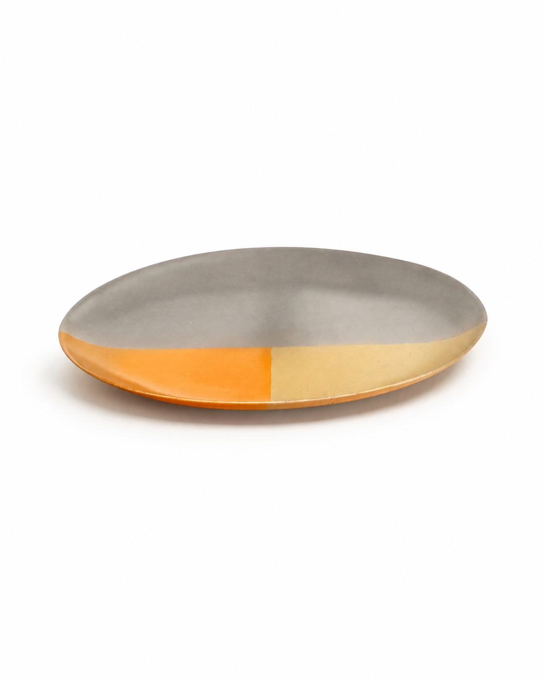 Brass Tricolor Coaster Set of 2