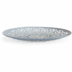 Grey Gold Finish Iron Tray