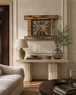 Reclaimed Wood Rectangular Clock