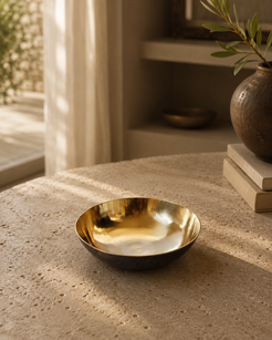 Bronze Salad Serving Bowl, 800 ML