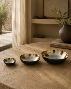 Bronze Nested Bowls Set Of 3 (100ml, 350ml, 800ml)
