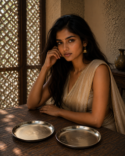 Bronze Compact Platters Set of 2
