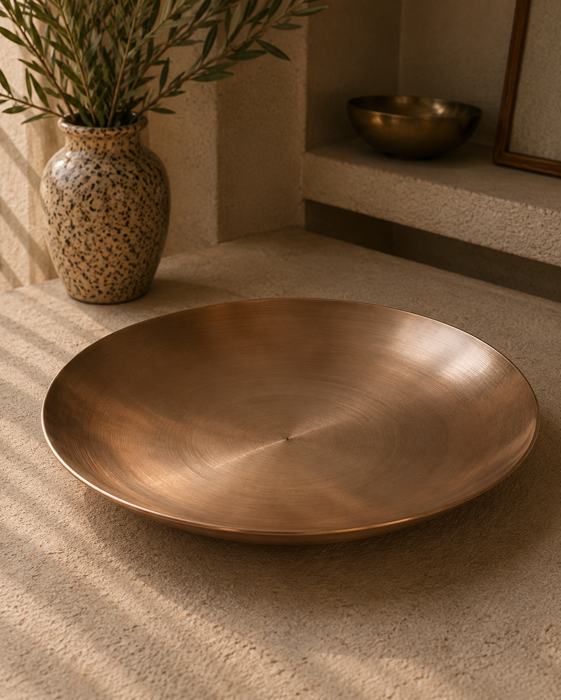 Bronze Quarter Plate