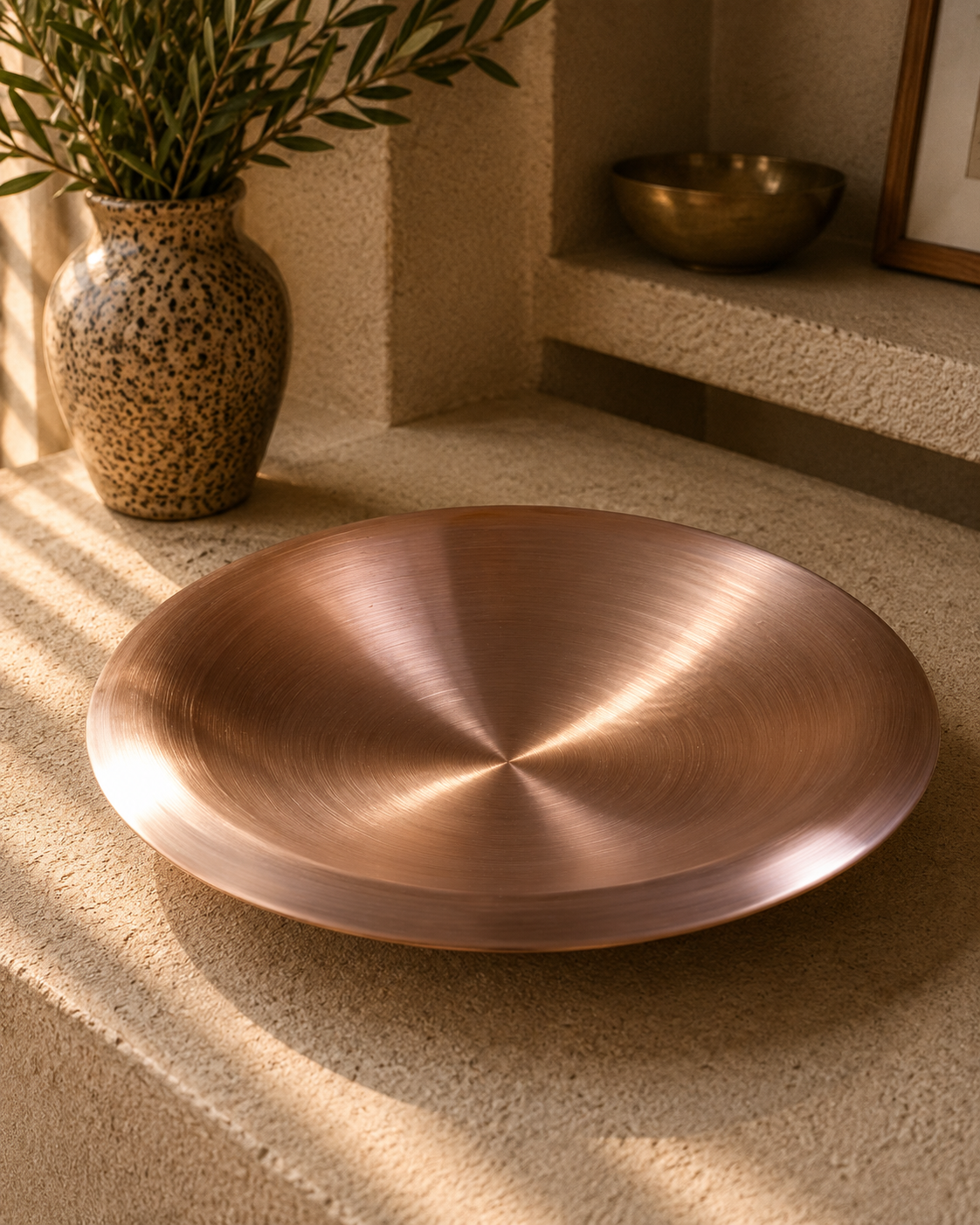 Condiment Bronze Plate