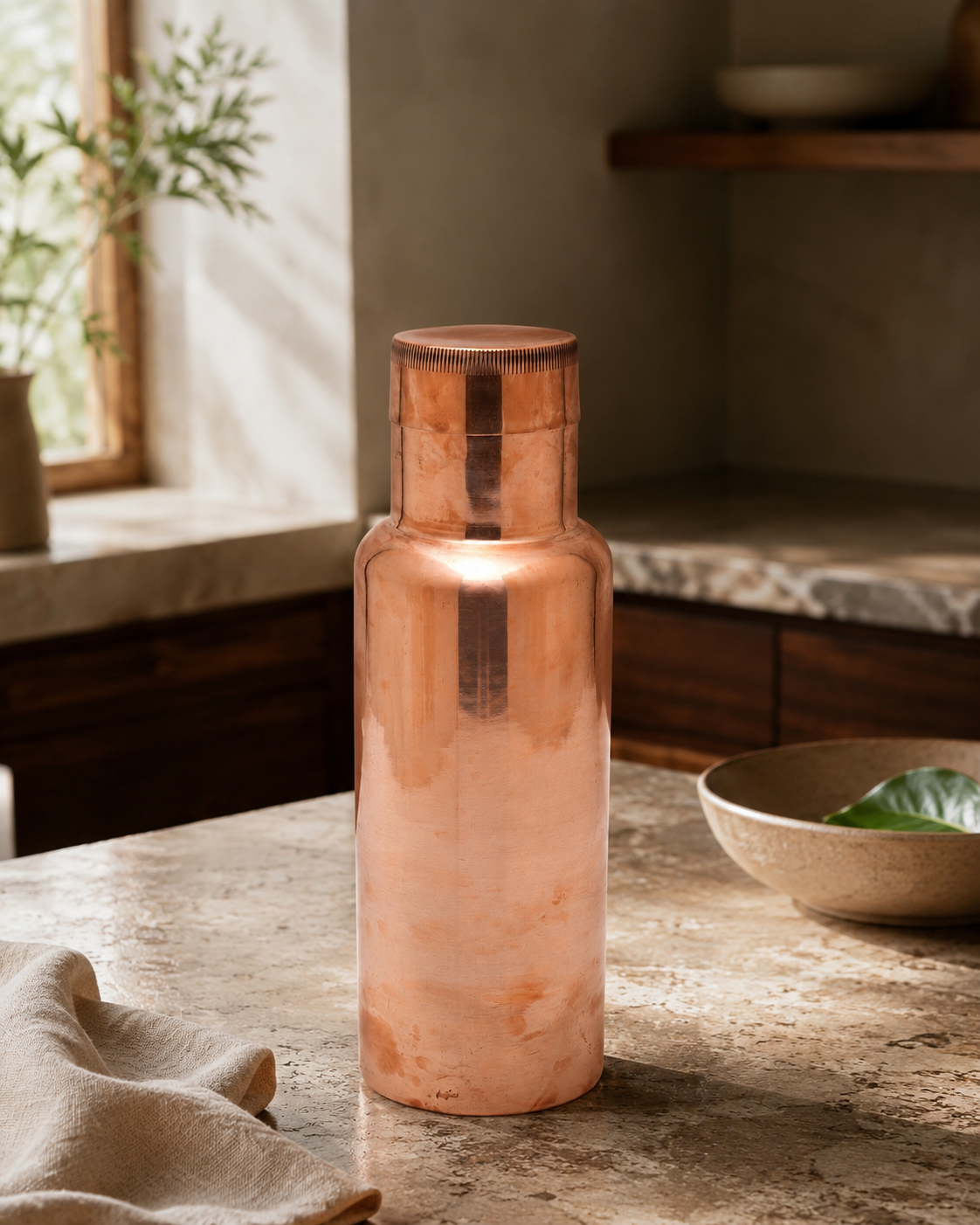 Antique Copper Bottle 900 ML