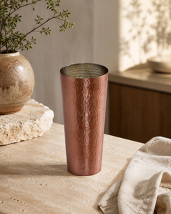 Large Copper Glass 600 ML