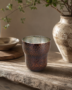 Hand Beaten Copper Tumbler 300 ML