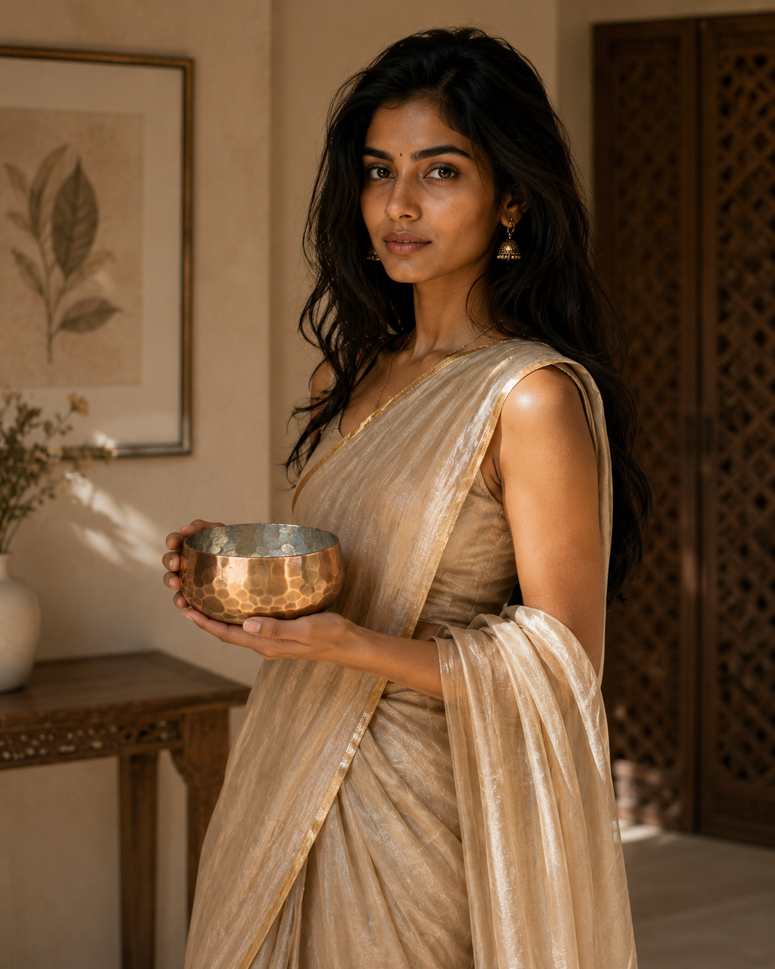 Diamond Copper Bowl Small 140 ML
