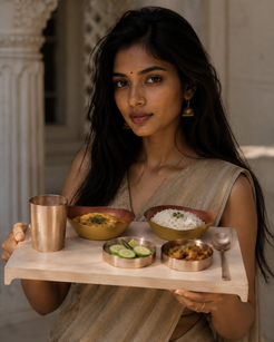Handmade Copper Tea-Light set of 2