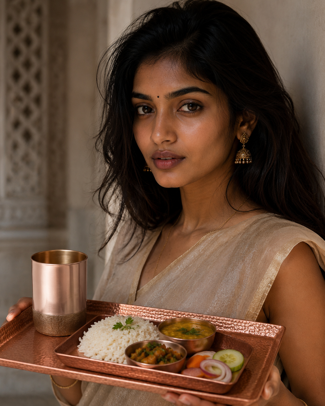 Copper Serving Tray