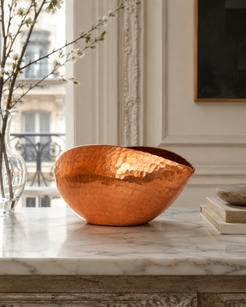 Copper Trinetra Tea Light