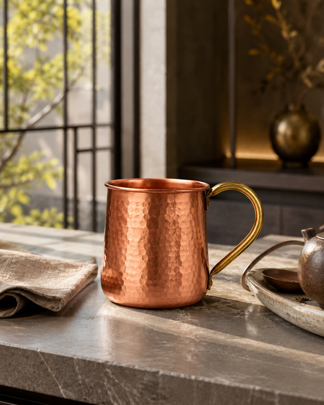 Copper Mug Set of 2