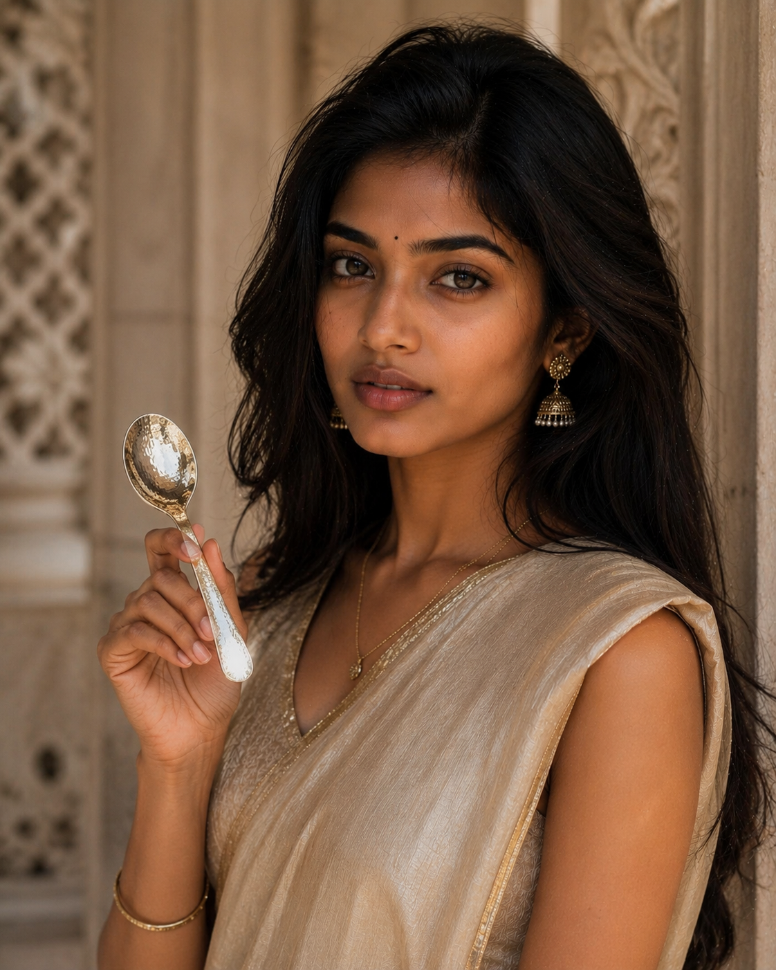 Ice-Cream Spoon Silver