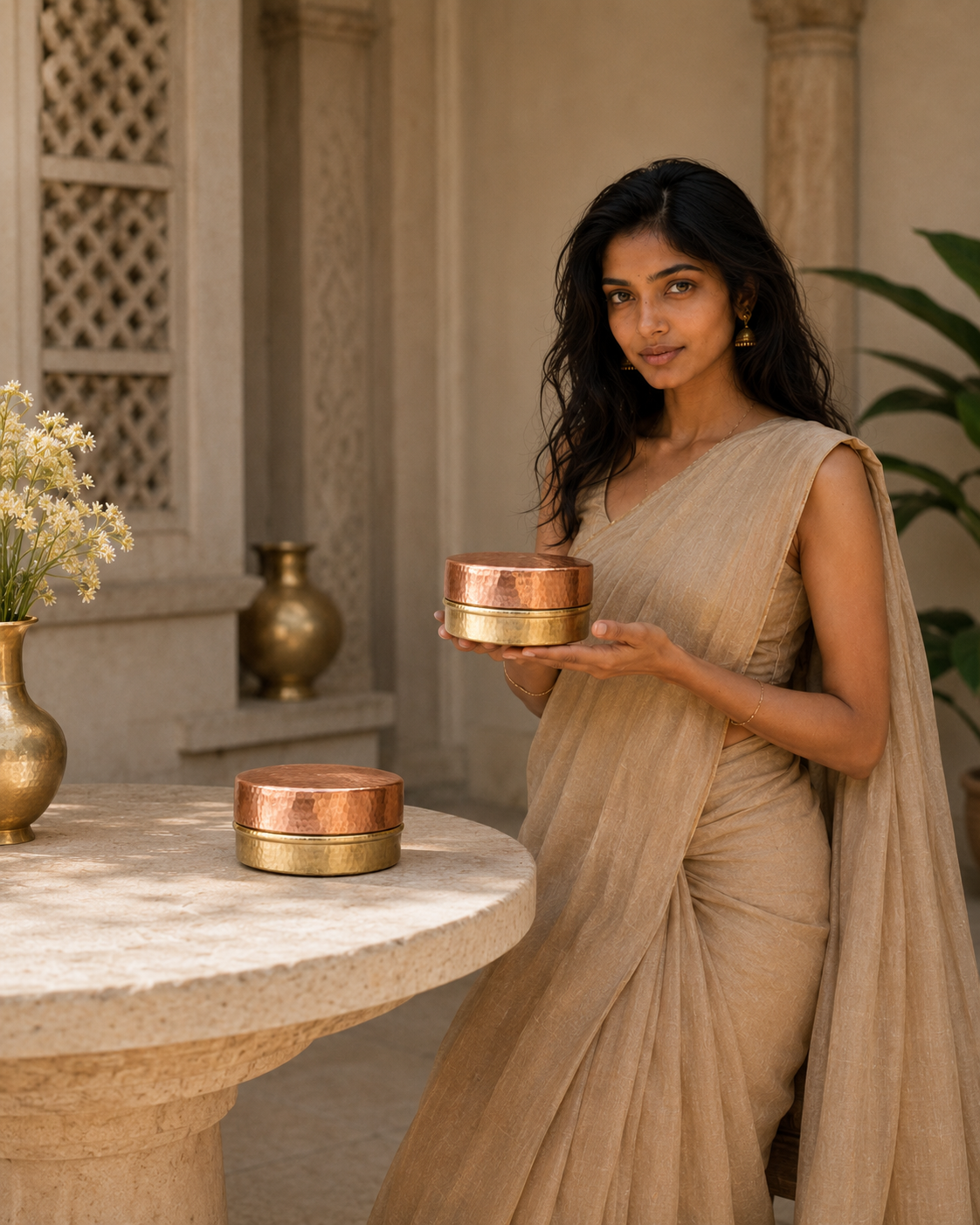 Brass Container 400 ml