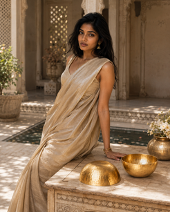 Brass Bowl Round Set of 2, 360 ML