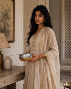 Hand Hammered Brass Serving Bowl 1100 ML