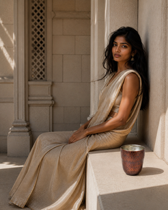Hand Beaten Copper Tumbler 300 ML