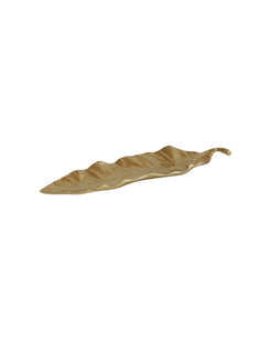 Handcrafted Leaf Centerpiece (Gold Finish)