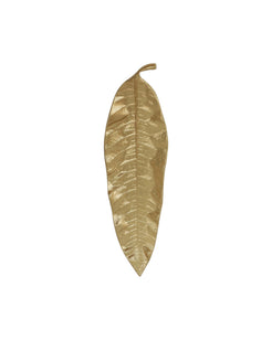 Handcrafted Leaf Centerpiece (Gold Finish)